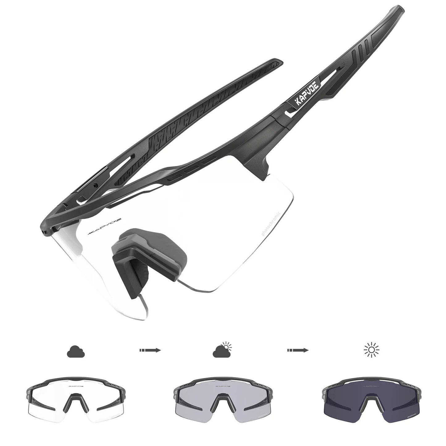 Booststeps AdaptiveRun | Polarized photochromic glasses