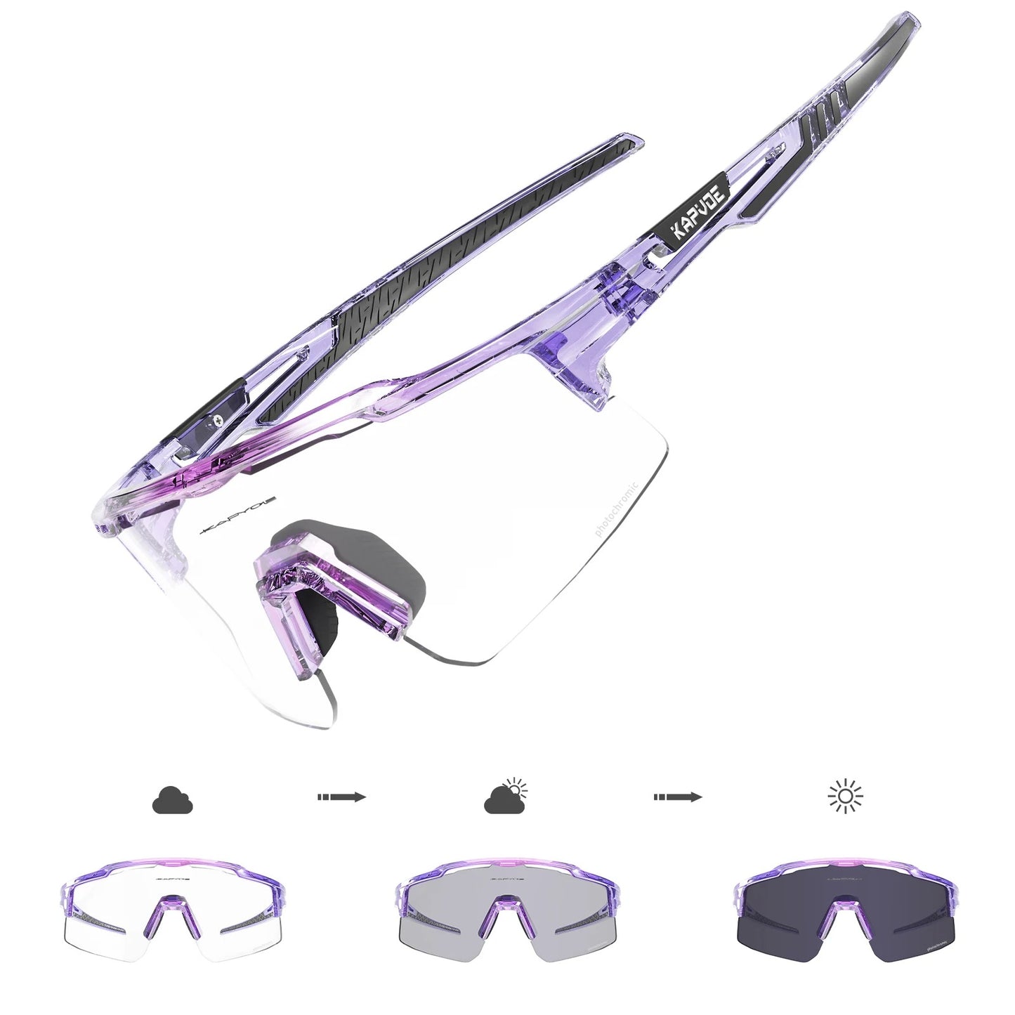 Booststeps AdaptiveRun | Polarized photochromic glasses