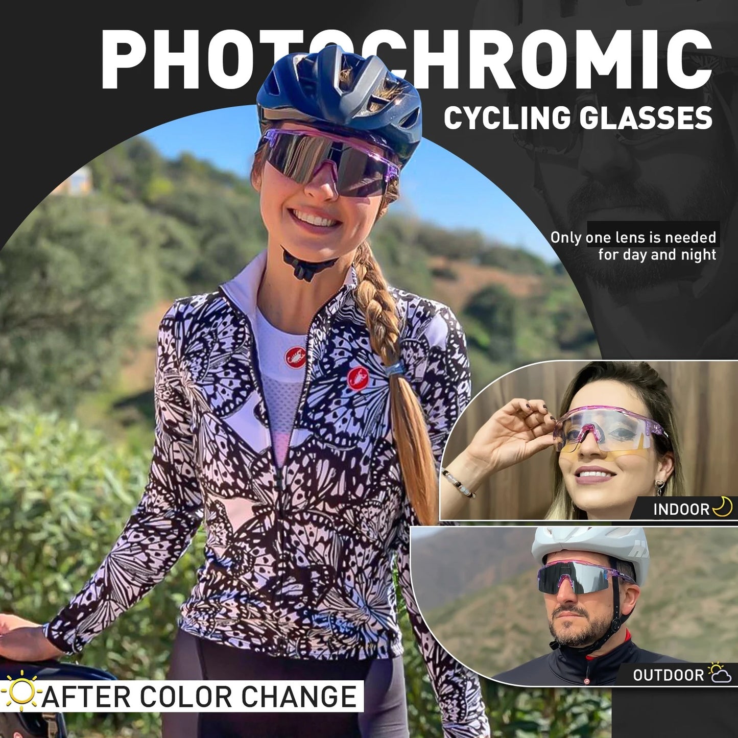 Booststeps AdaptiveRun | Polarized photochromic glasses