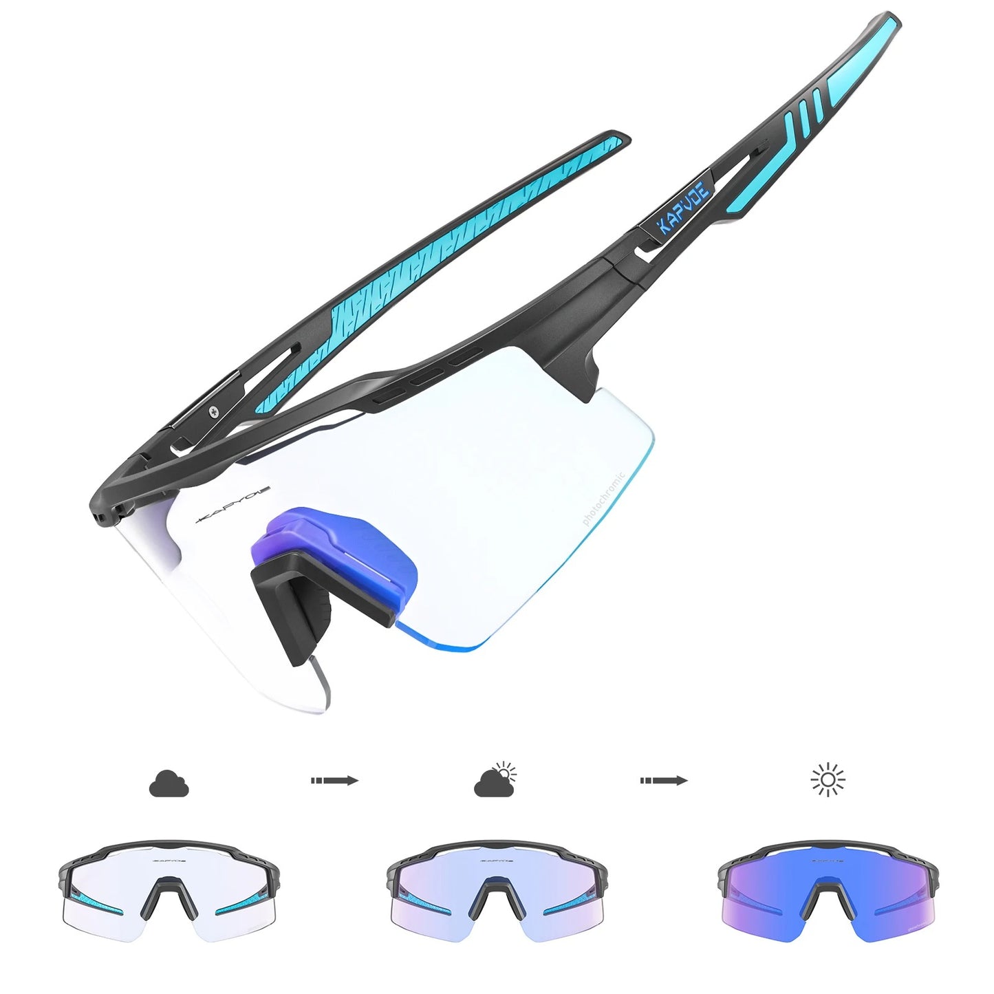Booststeps AdaptiveRun | Polarized photochromic glasses