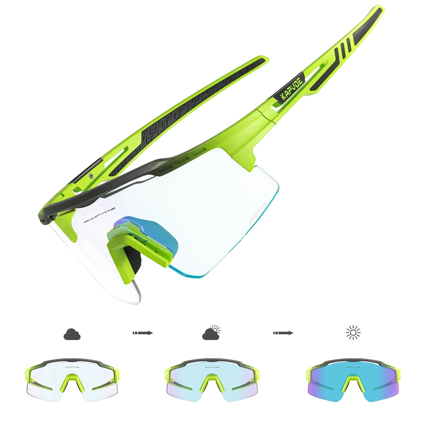 Booststeps AdaptiveRun | Polarized photochromic glasses
