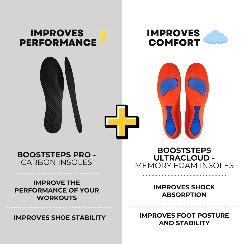Booststeps Pro - Carbon Fiber Insoles KIDS