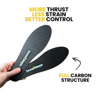 Booststeps Pro - Custom Carbon Fiber Insoles