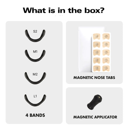 HyperBreathe Booststeps | Magnetic nasal strips for athletes