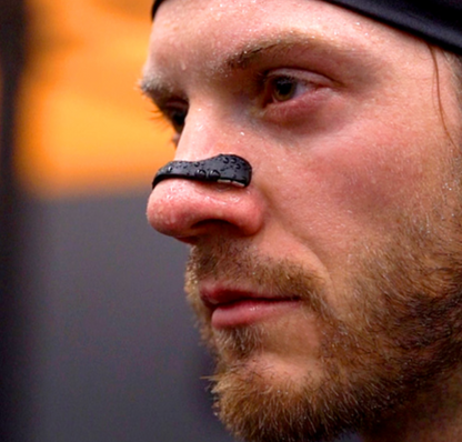 HyperBreathe Booststeps | Magnetic nasal strips for athletes
