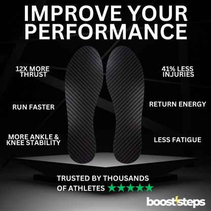 Booststeps Pro - Carbon Fiber Insoles KIDS