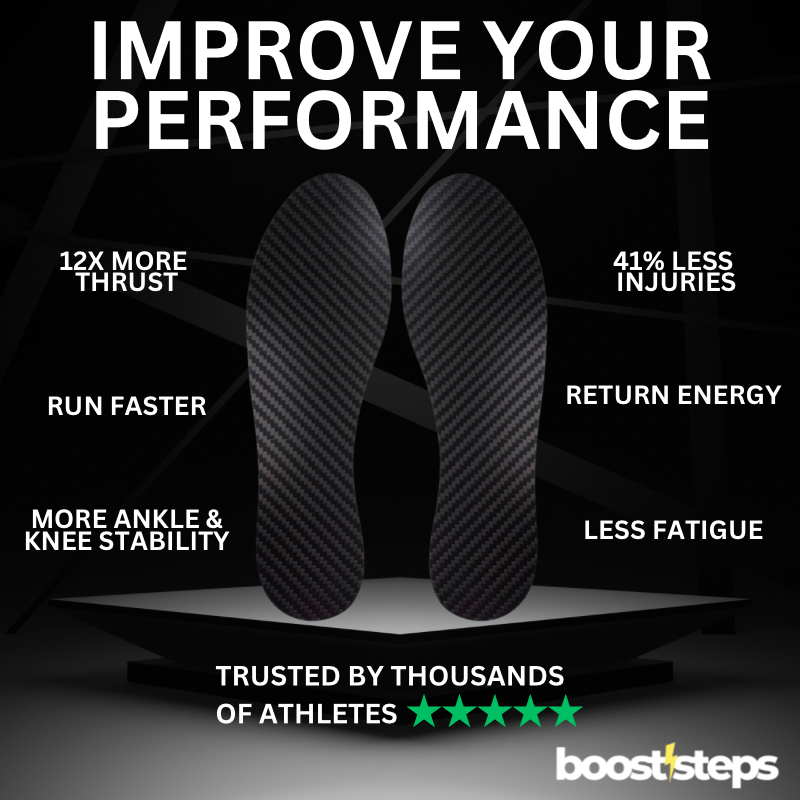 Booststeps Pro - Carbon Fiber Insoles