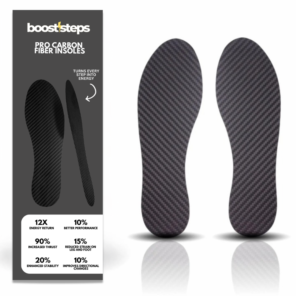 Booststeps Pro - Carbon Fiber Insoles