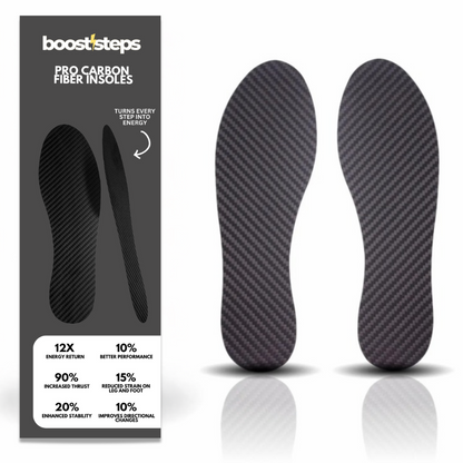 Booststeps Pro - Carbon Fiber Insoles KIDS