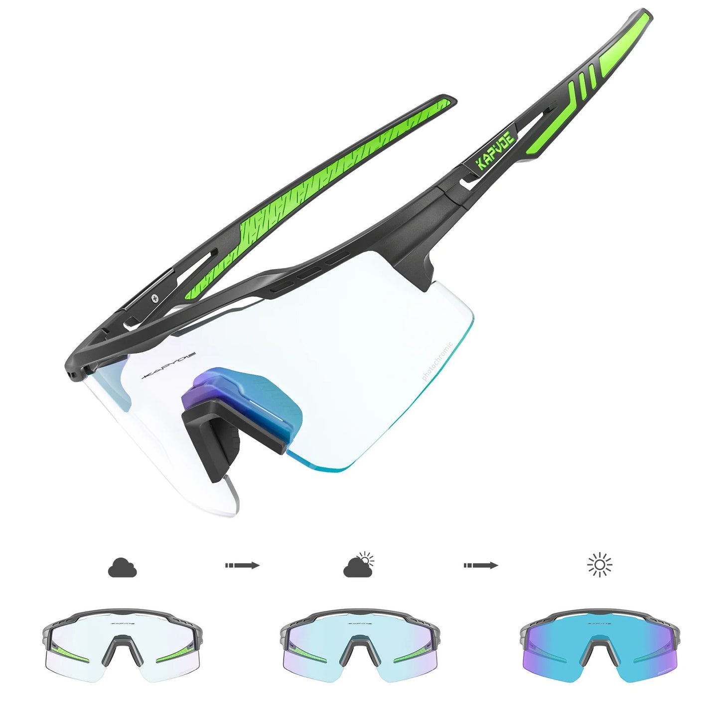 Booststeps AdaptiveRun | Polarized photochromic glasses
